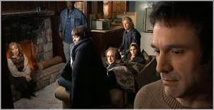 The firends, and John Oldman (picture from 'Spoilerific Review: The Man from Earth', with my thanks)